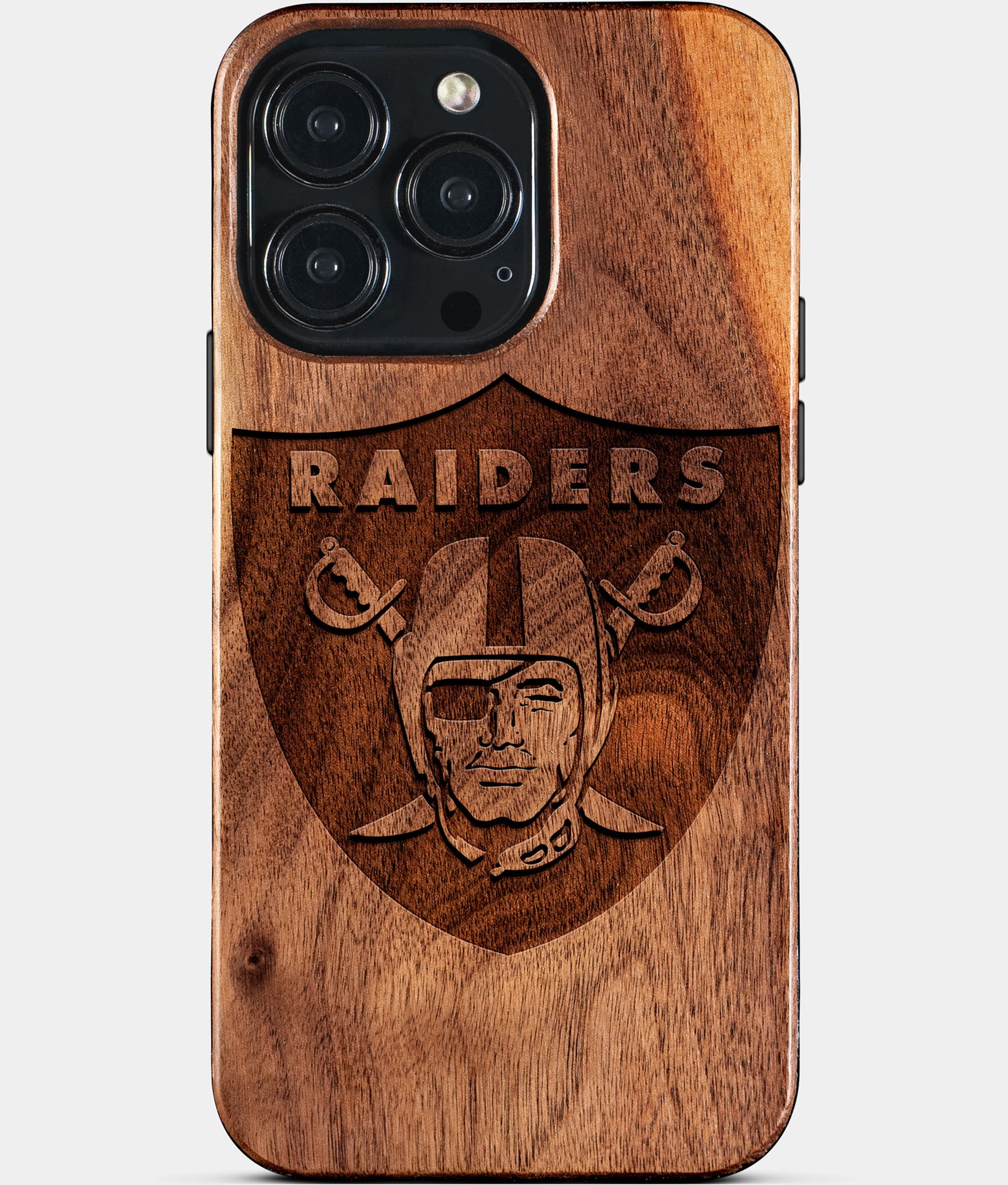 Oakland Raiders AirPods Case Black