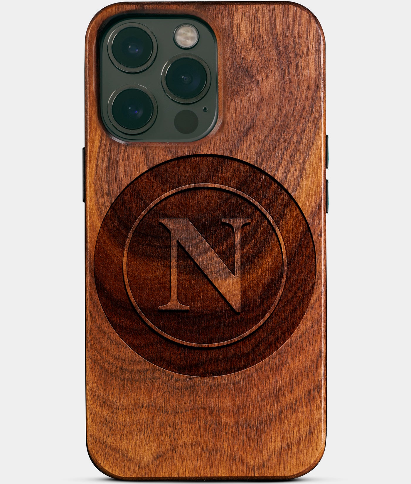 Custom SSC Napoli iPhone 14/14 Pro/14 Pro Max/14 Plus Case - Carved Wood SSC Napoli Cover - SSC Napoli Birthday Christmas Gifts - iPhone 14 Case - Custom SSC Napoli Gift For Him - SSC Napoli Gifts For Men - 2022 SSC Napoli Christmas Gifts - Carved Wood Custom Naples Italian Football Gift For Him - Monogrammed unusual Italy football gifts iPhone 14 | iPhone 14 Pro | 14 Plus Covers | iPhone 13 | iPhone 13 Pro | iPhone 13 Pro Max | iPhone 12 Pro Max | iPhone 12 By by Engraved In Nature