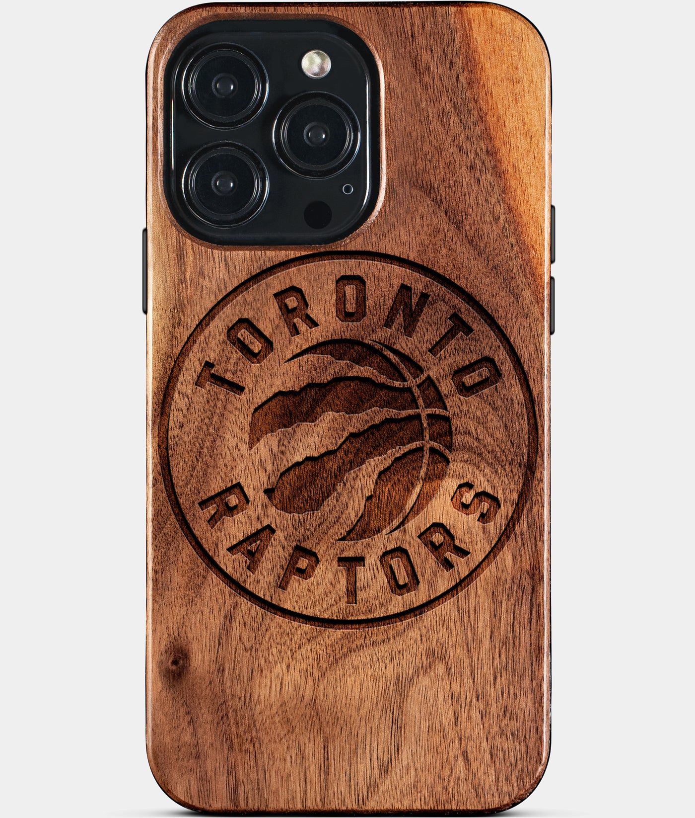 Custom Toronto Raptors iPhone 15/15 Pro/15 Pro Max/15 Plus Case - Carved Wood Raptors Cover - Eco-friendly Toronto Raptors iPhone 15 Case - Custom Toronto Raptors Gift For Him - Monogrammed Personalized iPhone 15 Cover By Engraved In Nature