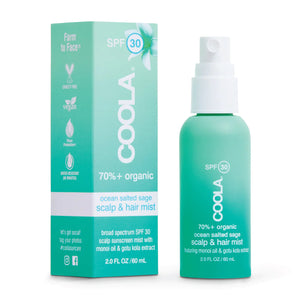 Coola Scalp and Hair Mist SPF 30 - Plum Natural Nail and Skin Spa - Hair And Scalp Sunscreen