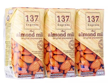 137 almond milk