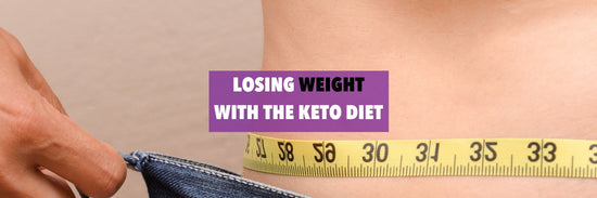 losing weight with keto banner