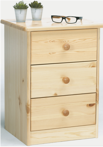 Wooden Bedside Table-Better Store 
