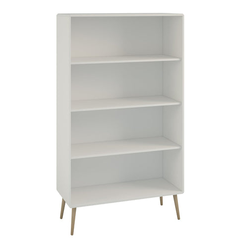 Steens Softline Living White Wide Bookcase-Better Store 