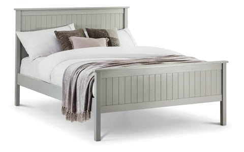 Julian Bowen Maine Grey Bed Frame-Better Store 
