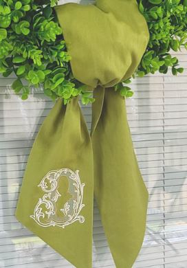 Wreath Sash – The Scouted Stitch