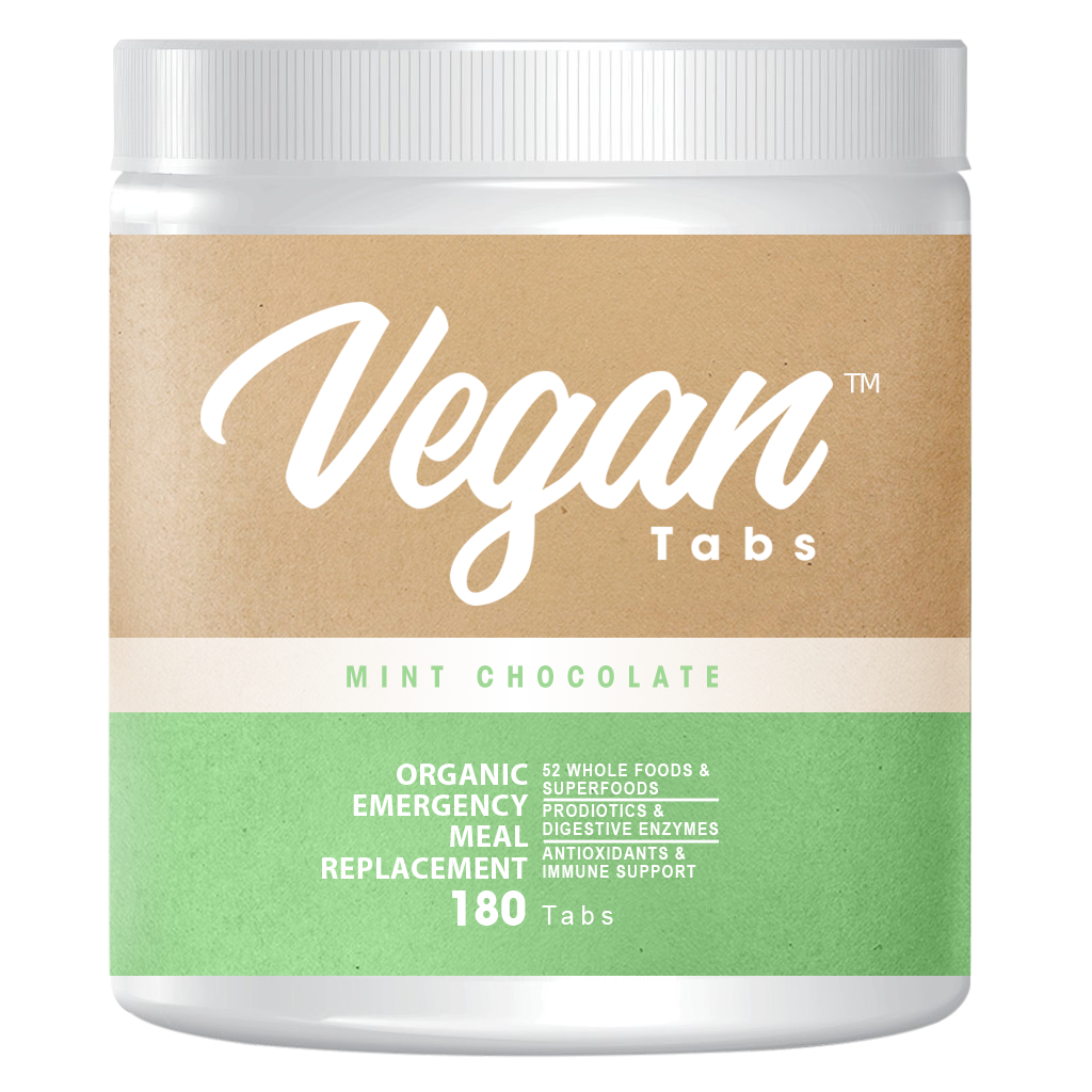 VEGAN TABS 15 DAYS FOOD SUPPLY - MINT CHOCOLATE