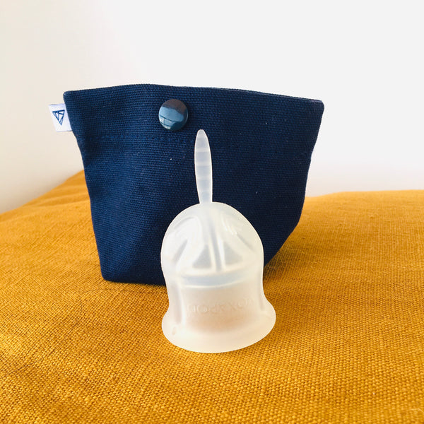 VOXAPOD Soft Menstrual Cup Reusable Medical-grade Silicone FDA Approved Made in USA