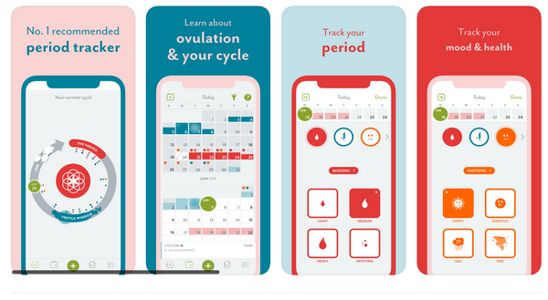 Period Tracker App Track Ovulation and Menstrual Cycle Photo