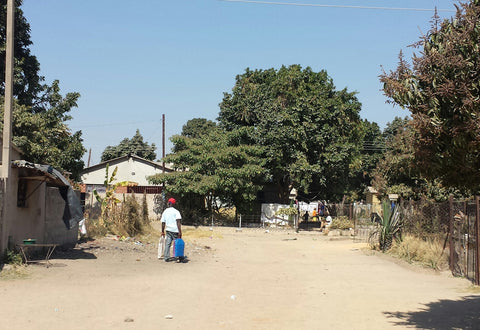 Resident in Zimbabwe neighborhood
