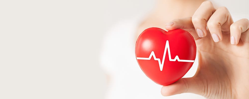 concept cardio coeur rouge