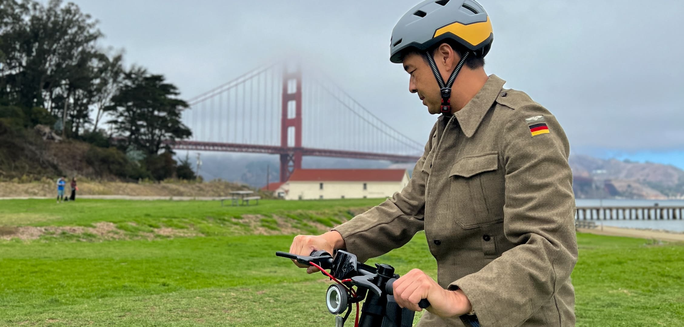 Xnito Helmet San Francisco Golden Gate Wallpaper Electric Scooter Photo