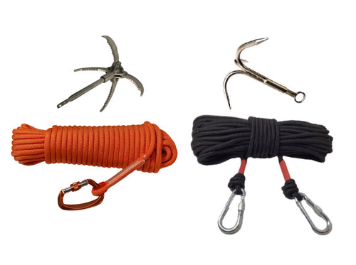 High-Strength Magnet Fishing Rope with Carabiner – Kratos Magnetics LLC