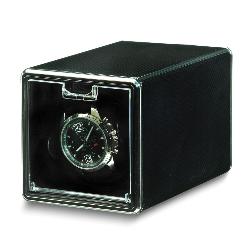 Rotations Carbon Fiber Metal Single Watch Winder – Nubo Watches