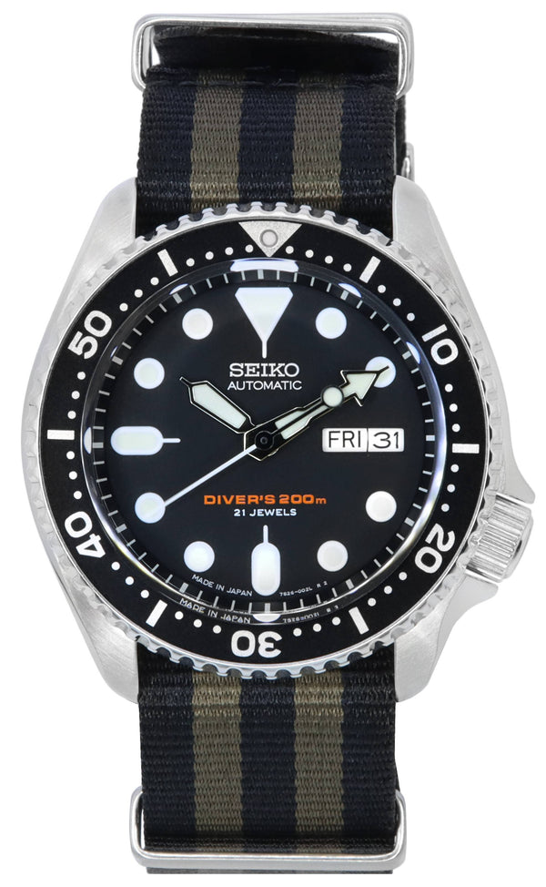 Seiko automatic diver's deals 200m 21 jewels