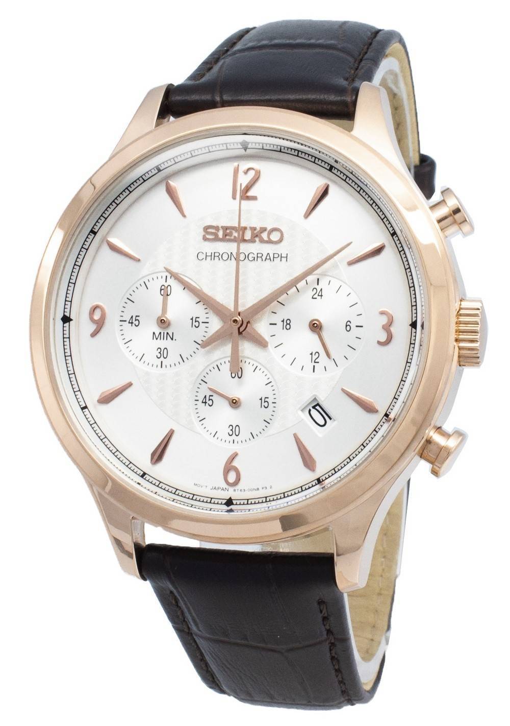 Seiko Chronograph SSB342P SSB342P1 SSB342 Analog Quartz Men's Watch – Nubo  Watches