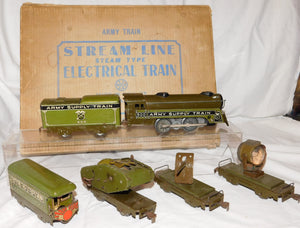 marx army train set