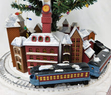 Load image into Gallery viewer, Hallmark Polar Express TableTop Christmas Tree w/Train Lights, Sounds, no motion
