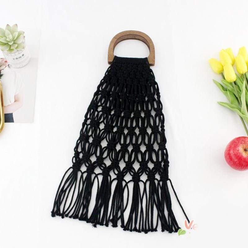 Fia Handmade Woven Rope Bag – wickedafstore