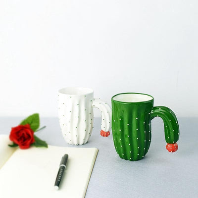 Cactus Glass Mug - Ikorii