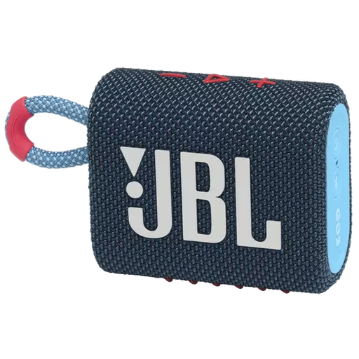 JBL Go 3 Portable Bluetooth Speaker (Black/Orange) — Assistive Tech