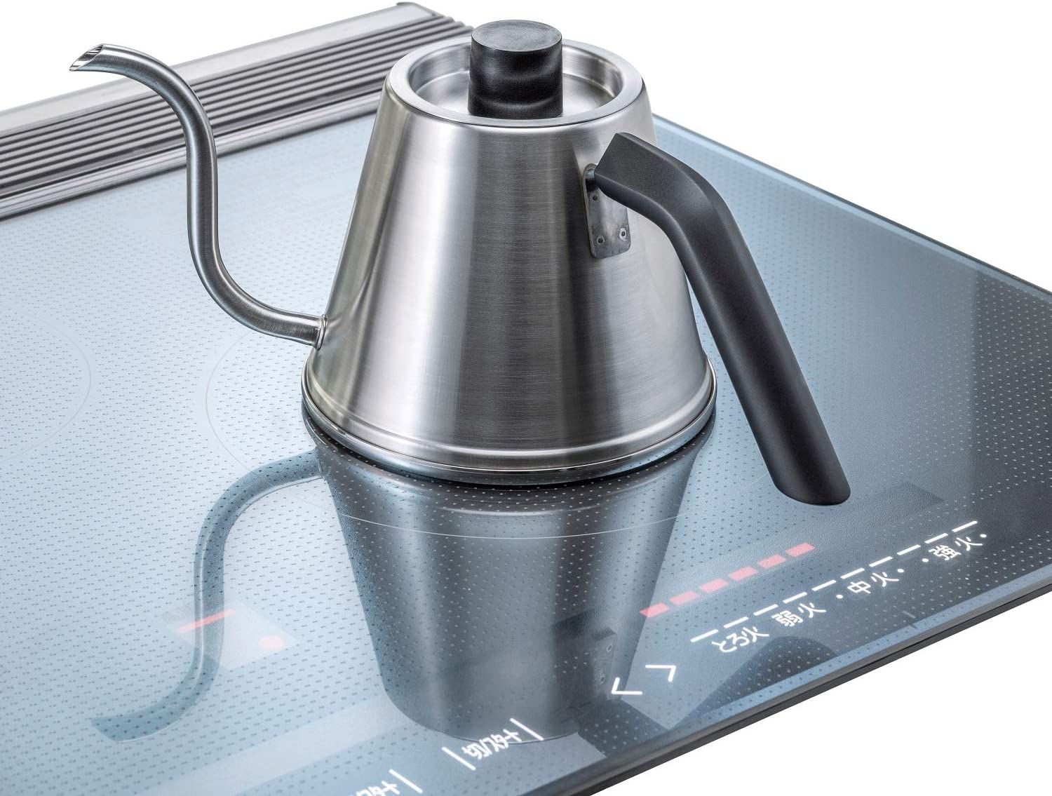 Hario - V60 粕谷哲監製不鏽鋼細口壺｜手沖咖啡壺｜Drip Kettle KPK-600-HSV｜Kasuya model