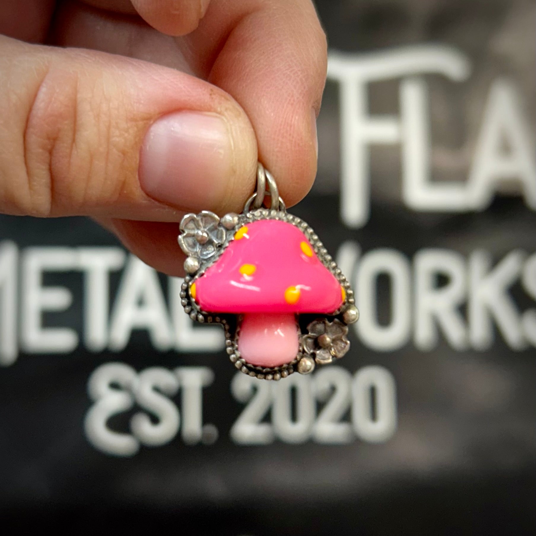 Mushroom Pendant