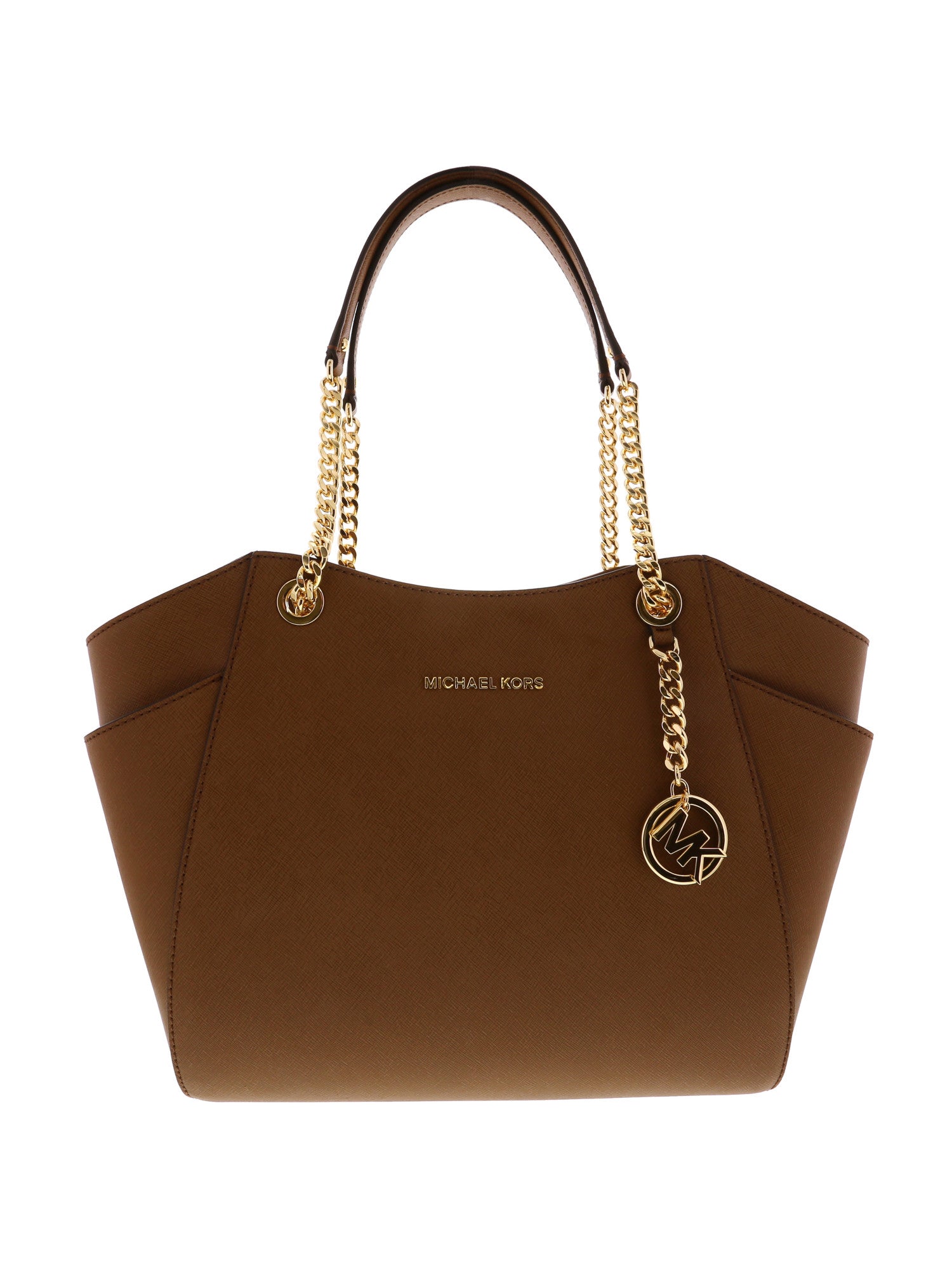 michael kors jet set travel large chain shoulder tote