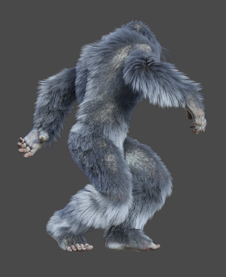 ABOMINABLE YETI | Kick-Ass Render Stock