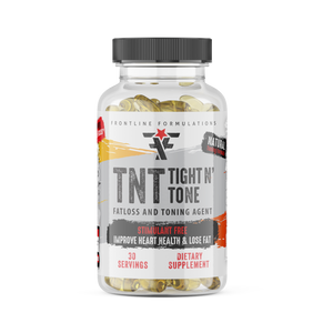 Tight-N-Tone TNT is a non-stimulant muscle toner that combines the heart and cardiovascular benefits of Omega 3, 6, and 9 alongside the metabolism-supporting strength of CLA and L-carnitine. ACTIVE INGREDIENTS: EPA, DHA, & ALA: These vital omegas play a k