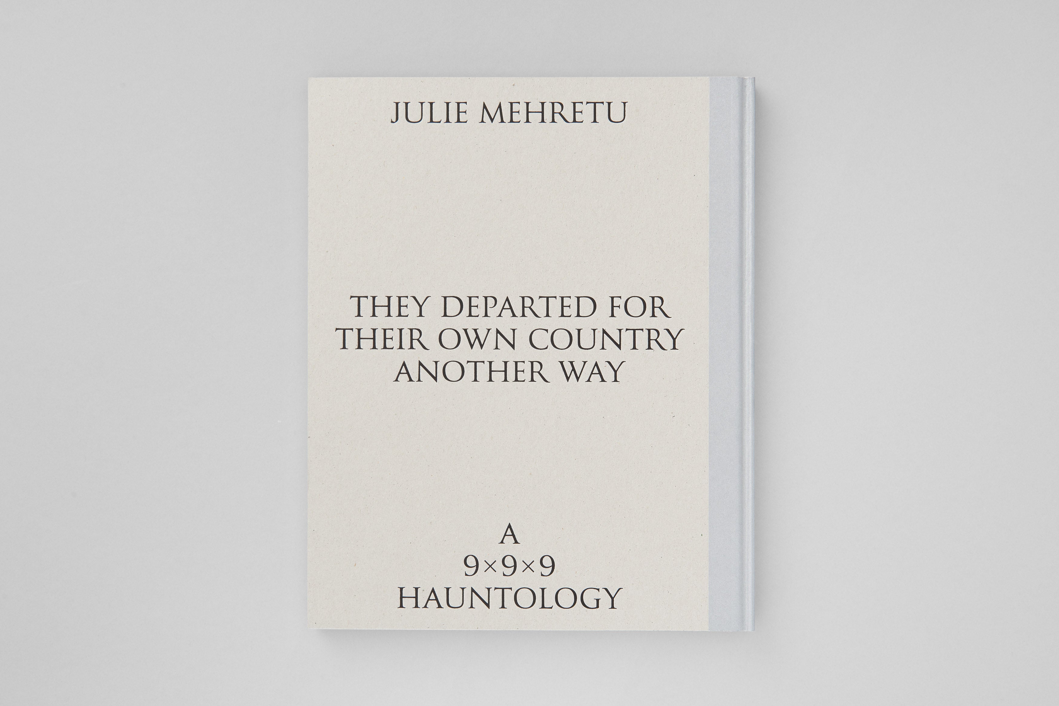 Julie Mehretu 'They departed for their own country another way (a 9x9x9 hauntology)' (2024)