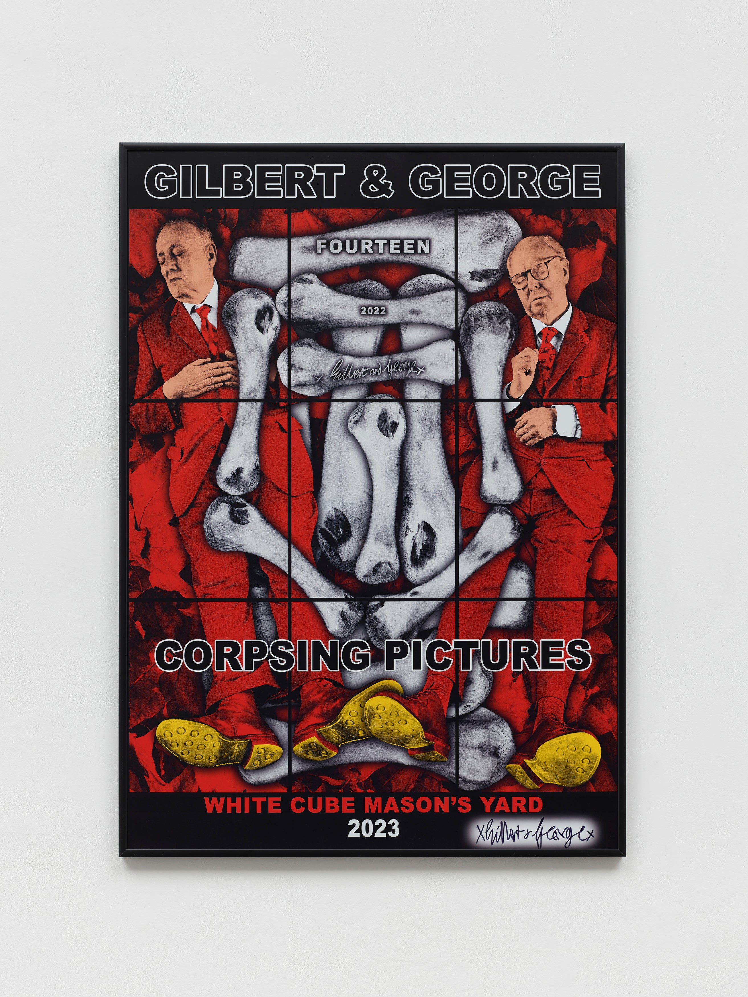 Gilbert & George 'THE CORPSING PICTURES' Poster Set