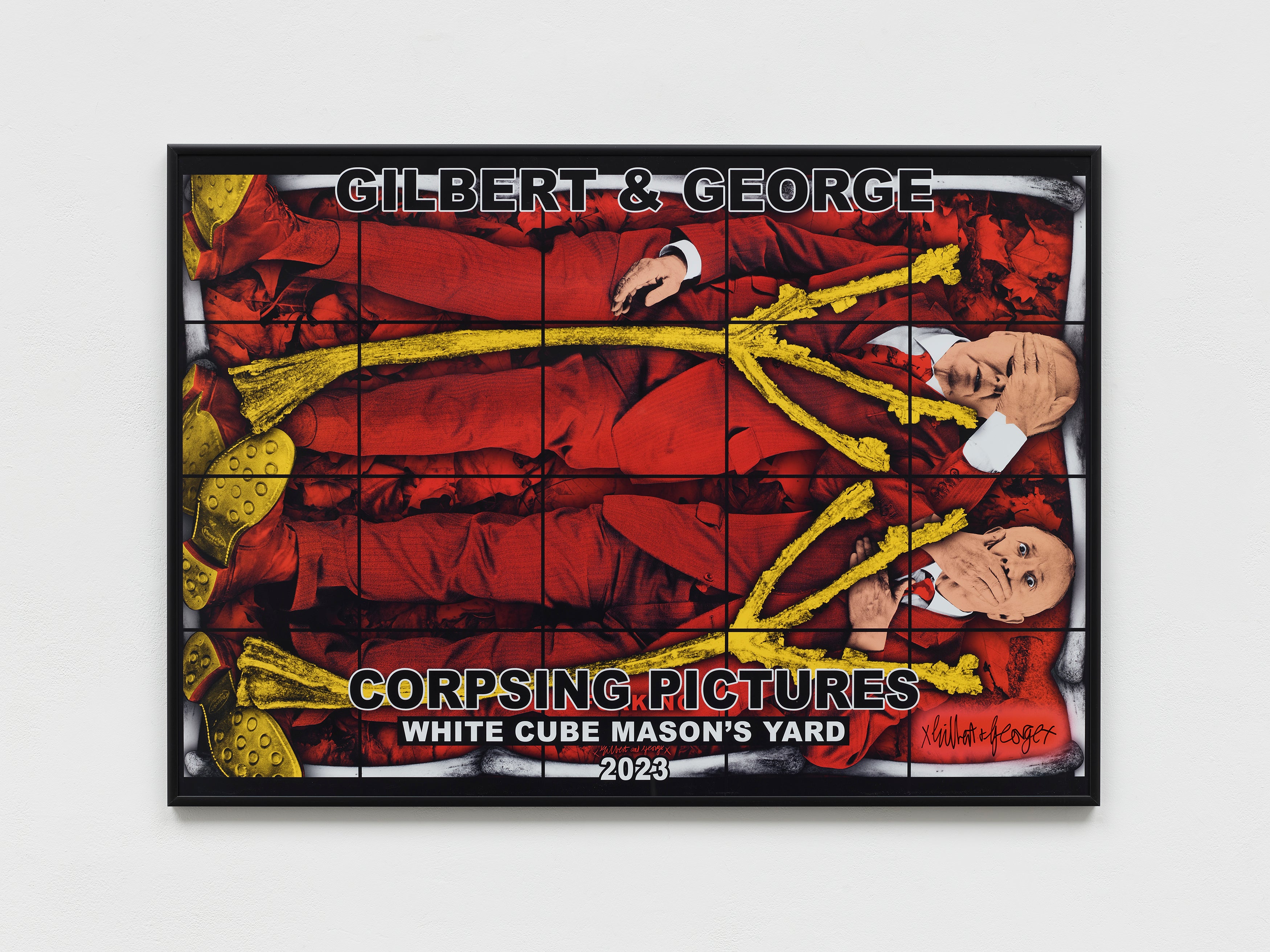Gilbert & George 'THE CORPSING PICTURES' Poster Set