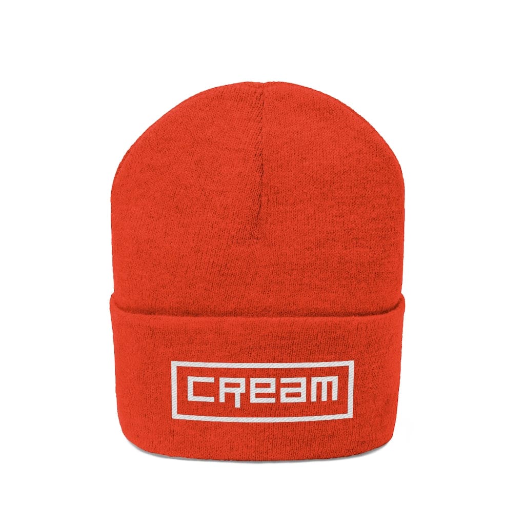 Cream Beanie with Louis Patch — Koehn & Koehn Jewelers