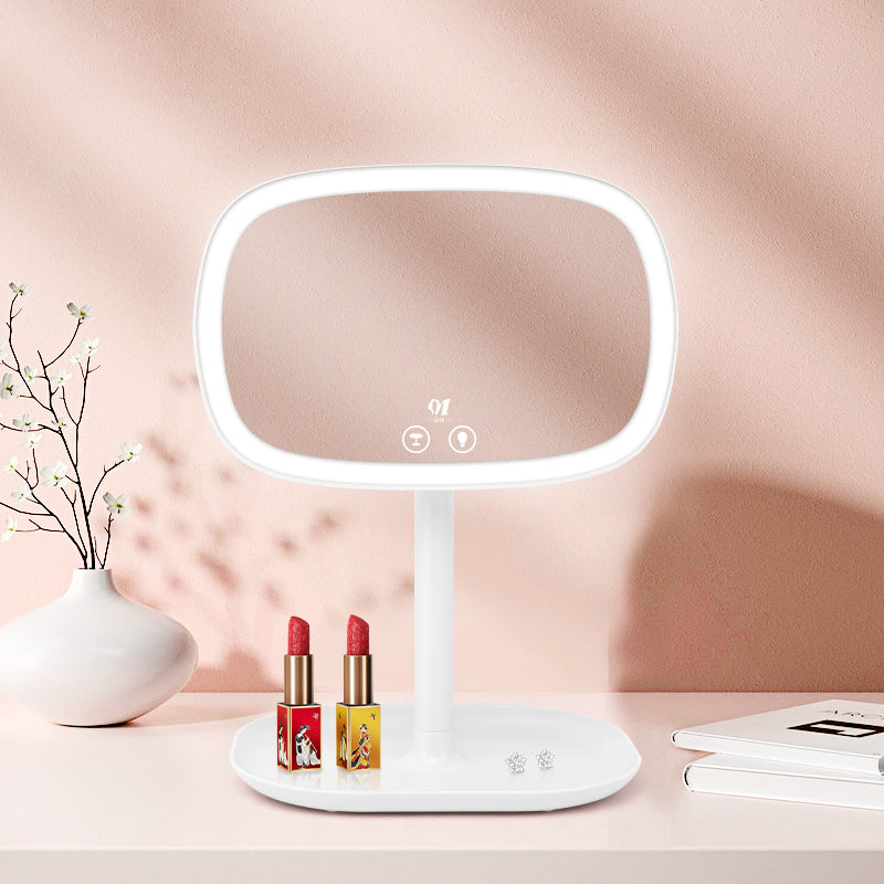 led vanity mirror lamps with 10x magnifying for detail makeup