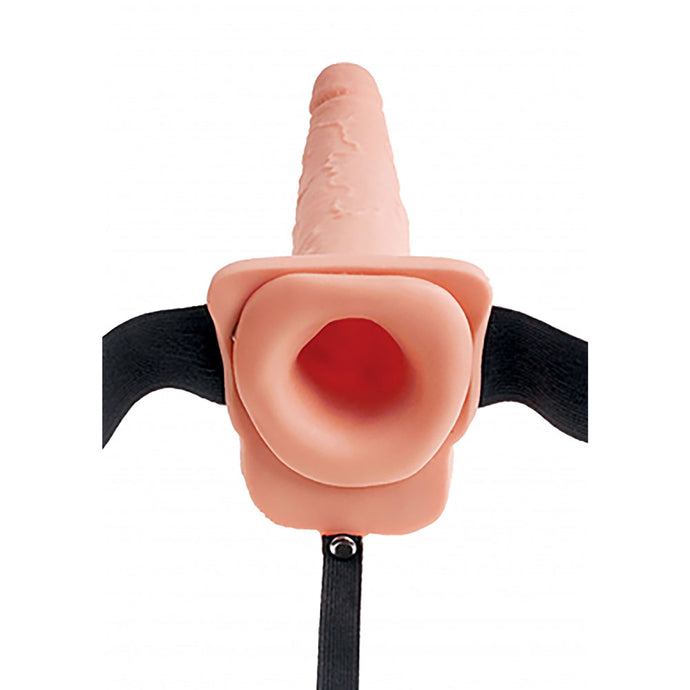 adult sex toy Fetish Fantasy 7.5 Inch Hollow Squirting Strapon> Realistic Dildos and Vibes > Hollow Strap OnsRaspberry Rebel