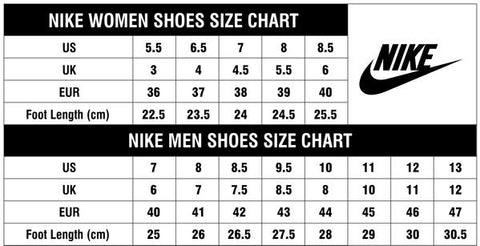 air max 97 size chart