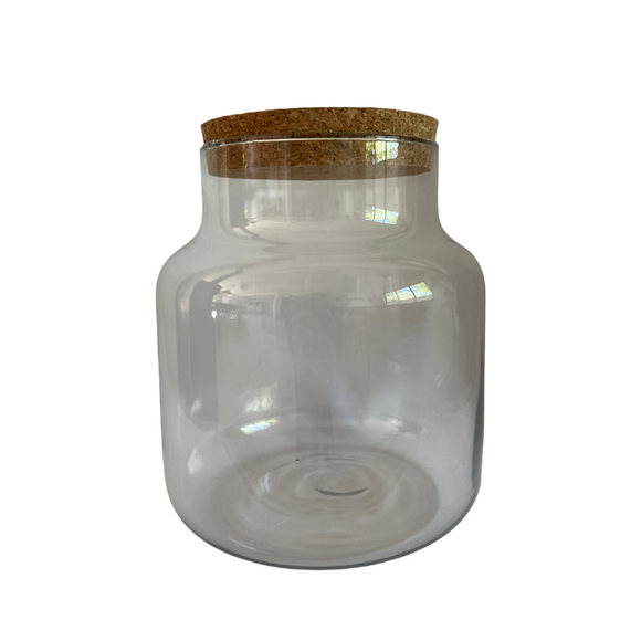 Glazen met deksel van kurk – Hout & woonaccessoires