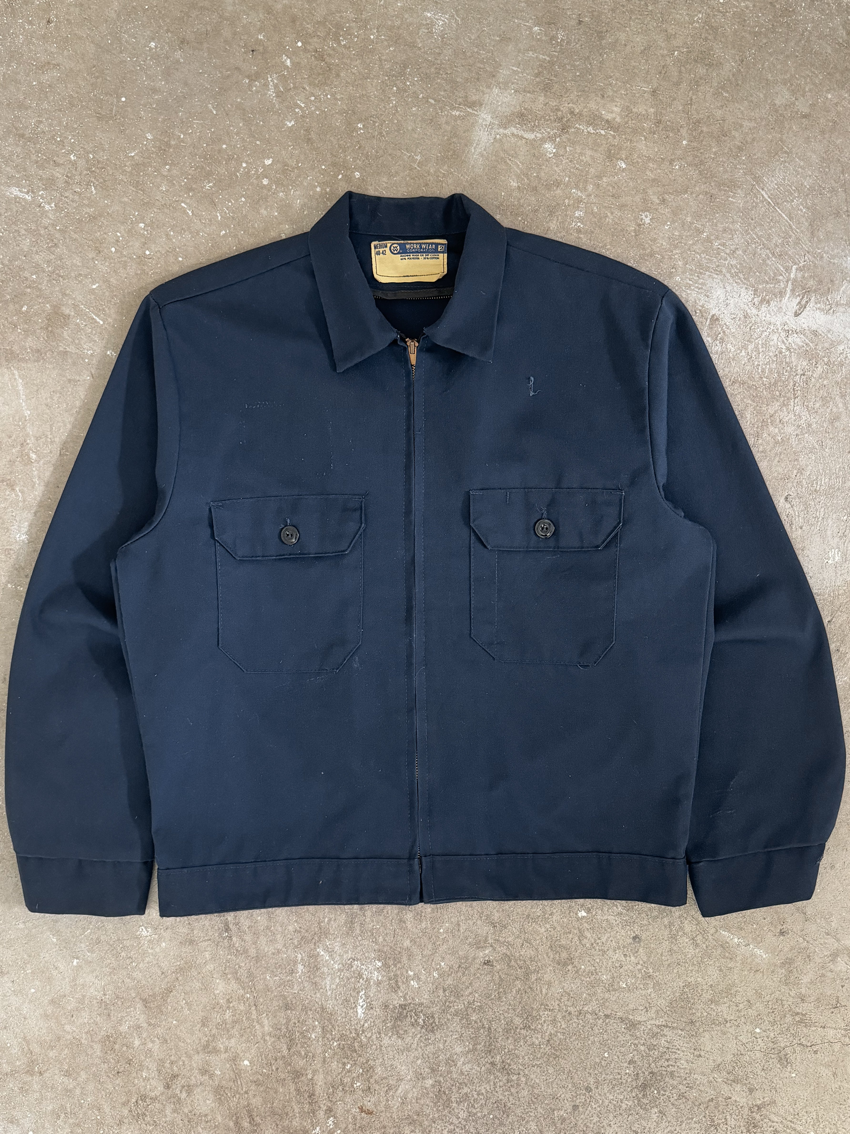 1970s Blue Work Jacket (M)