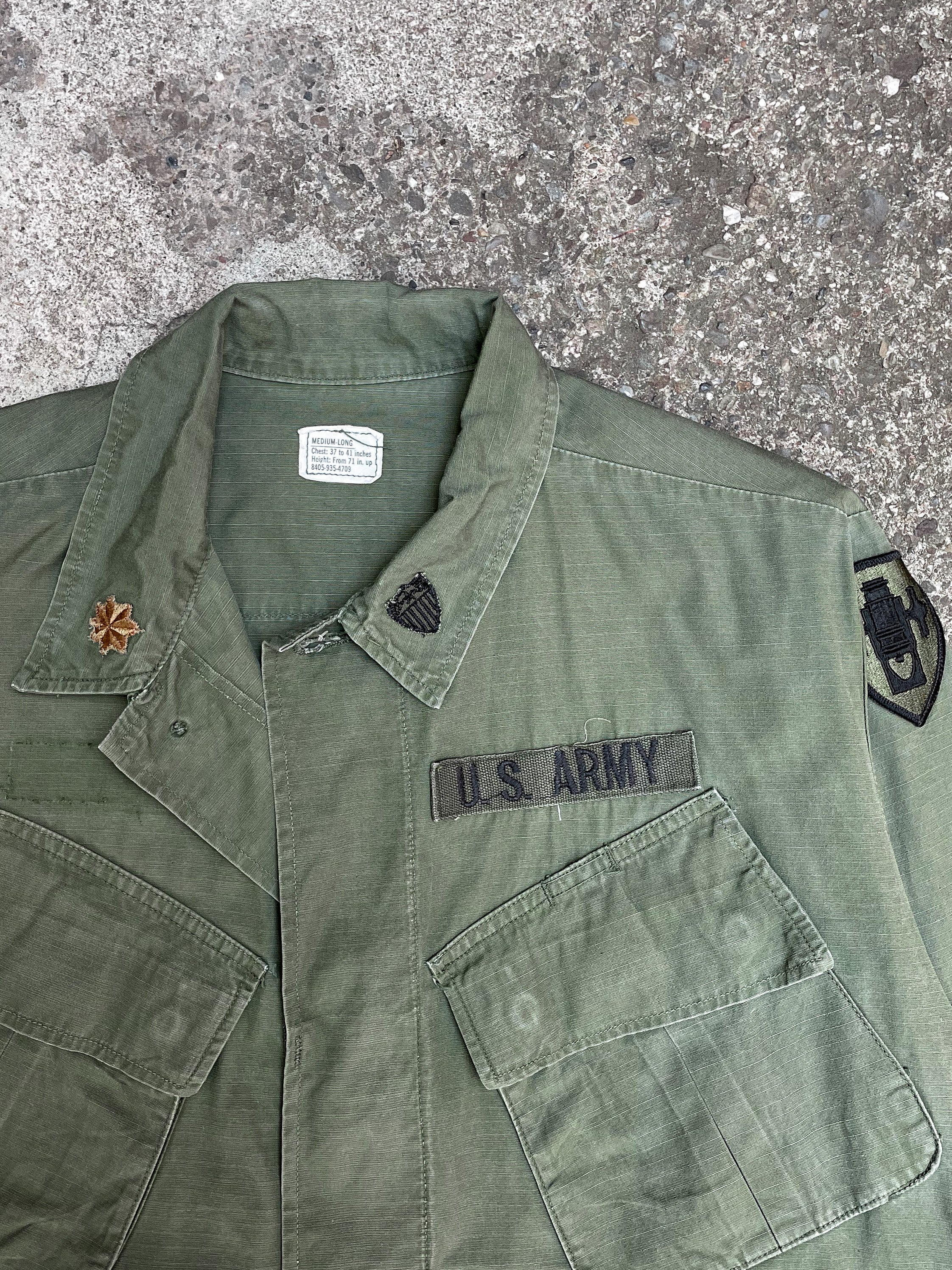 1960s US Army Ripstop Poplin Jacket (M)