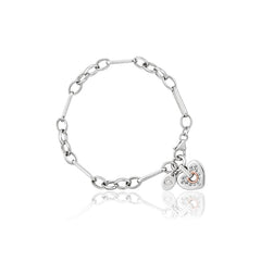 Clogau Cariad Sparkle Bracelet on a White background