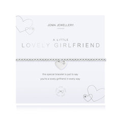 Joma Jewellery A Little Lovely Girlfriend Bracelet on A White Background