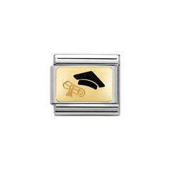 Nomination Gold Diploma Charm