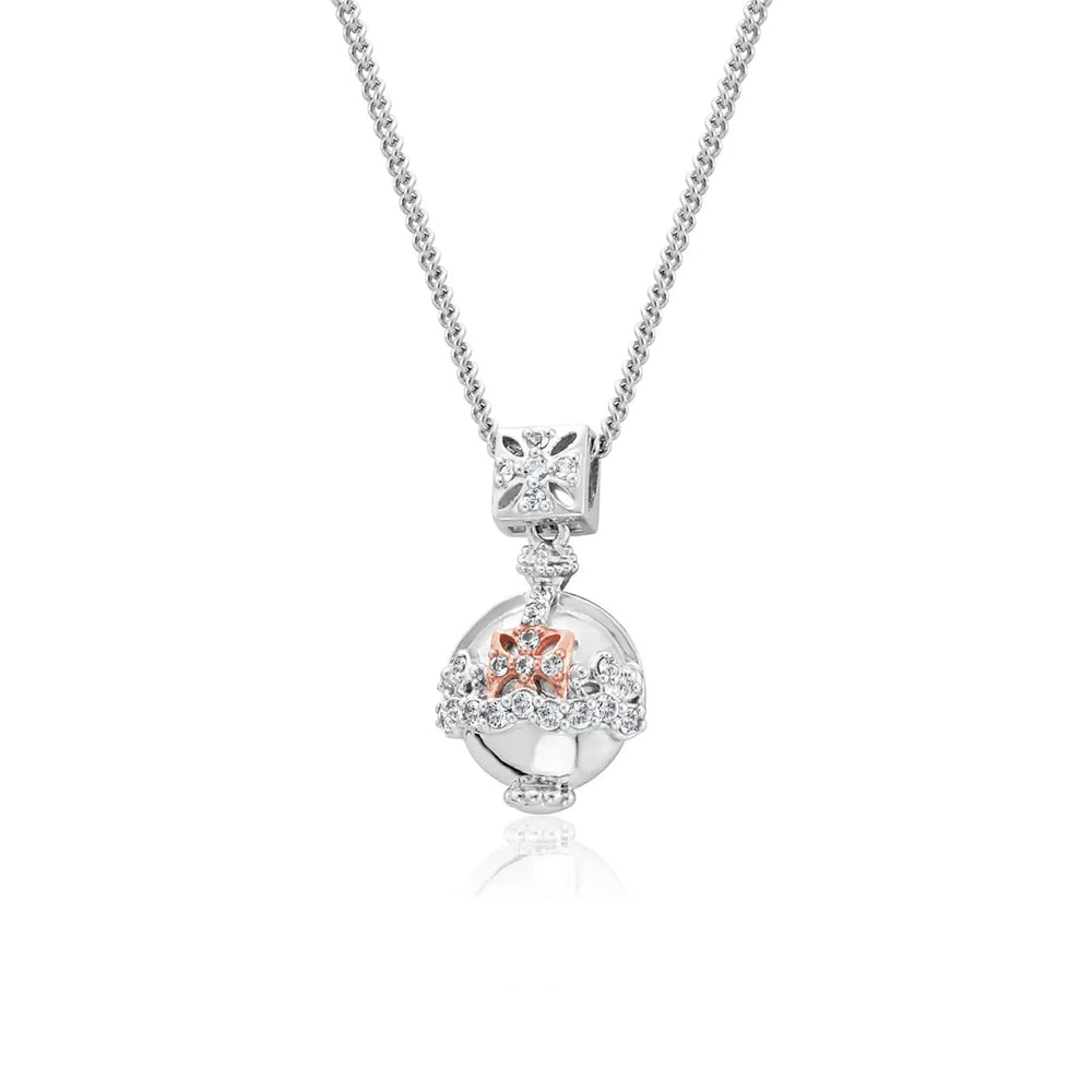 Clogau Kensington Palace Blue Topaz Pendant & Chain, Was £119.00 | 3SKP2 |  Mallard Jewellers