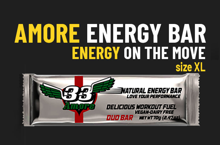 33fuel martin yelling podcast - amore energy bar