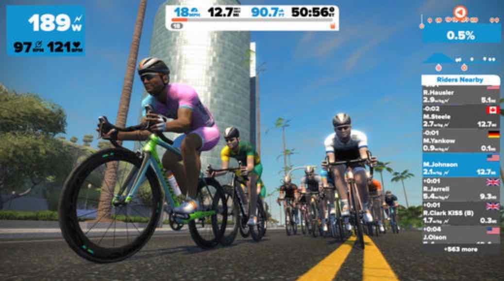 winter training zwift