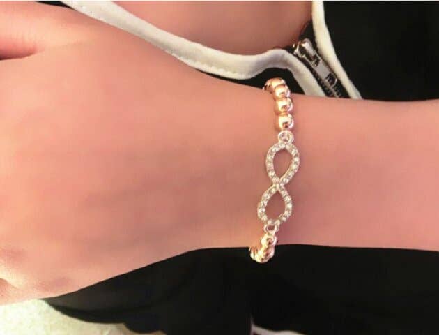 Gold Filled Infinity Bracelet