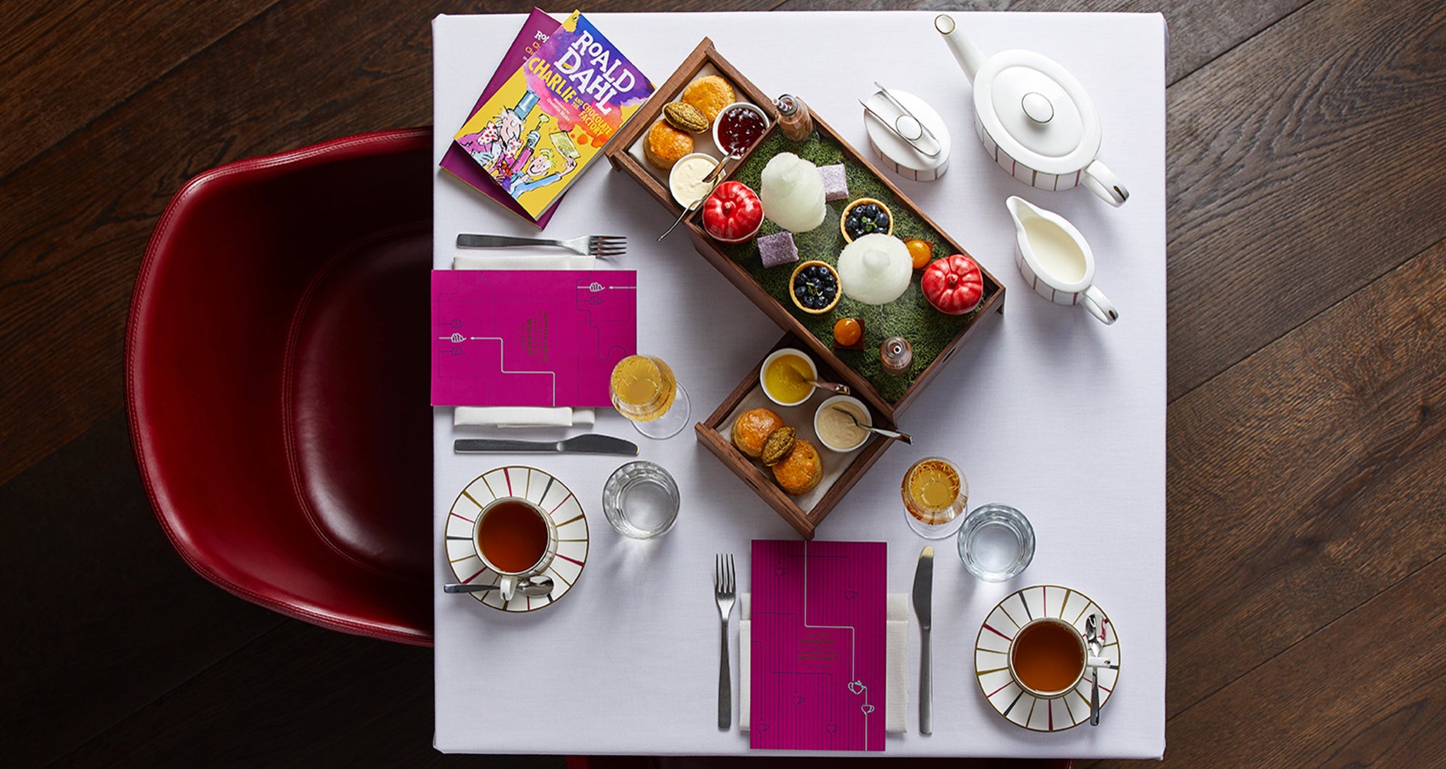 Charlie and the Chocolate Factory Afternoon Tea at One Aldwych