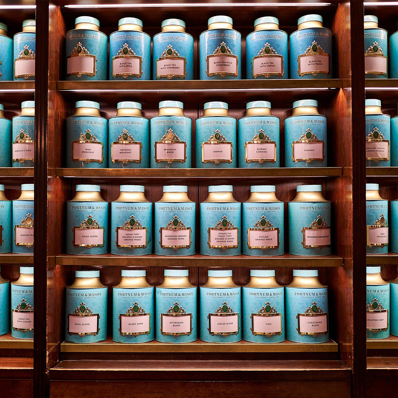 Rare Tea Counter Fortnum and Mason Piccadilly