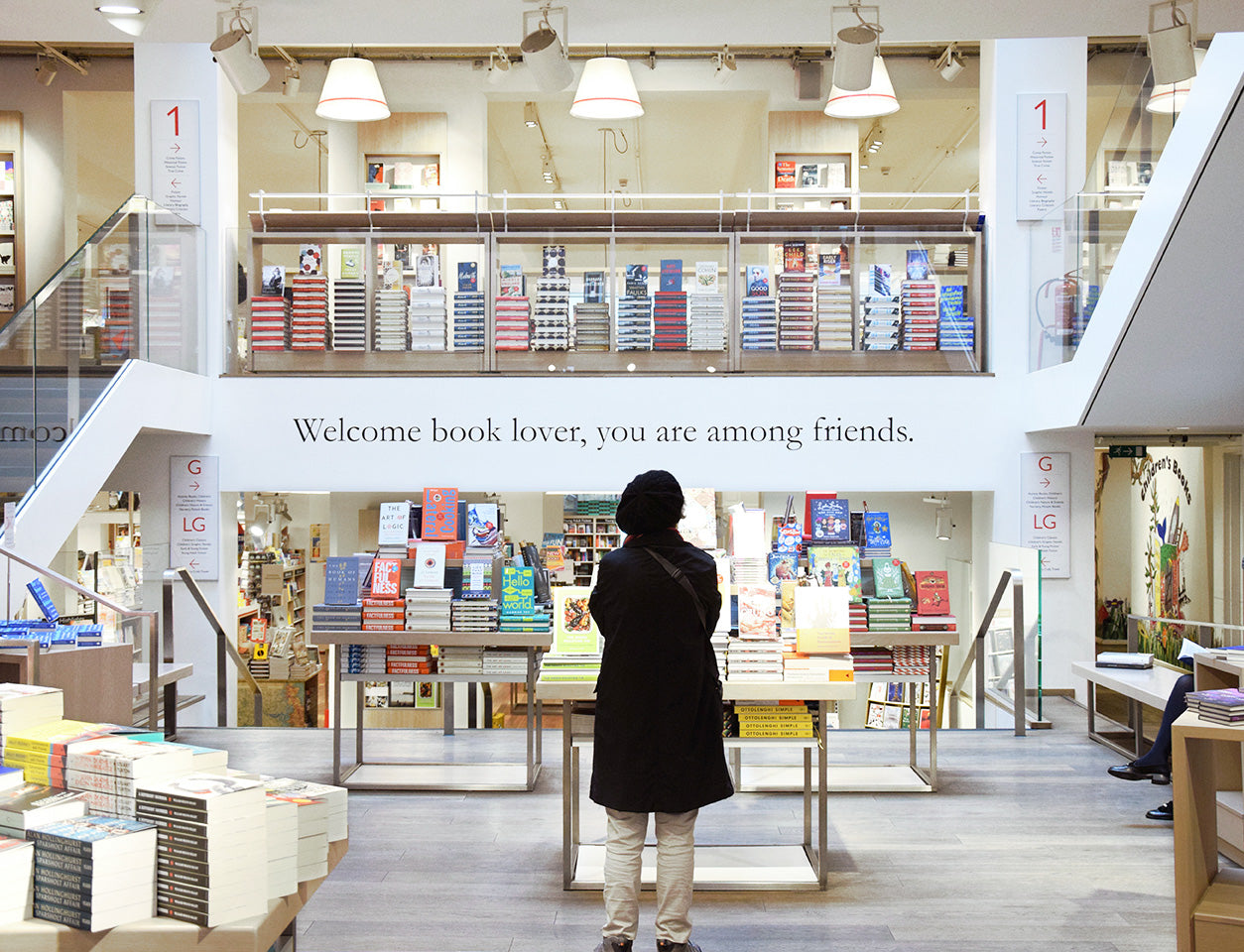 Foyles Bookshop in Charring Cross London